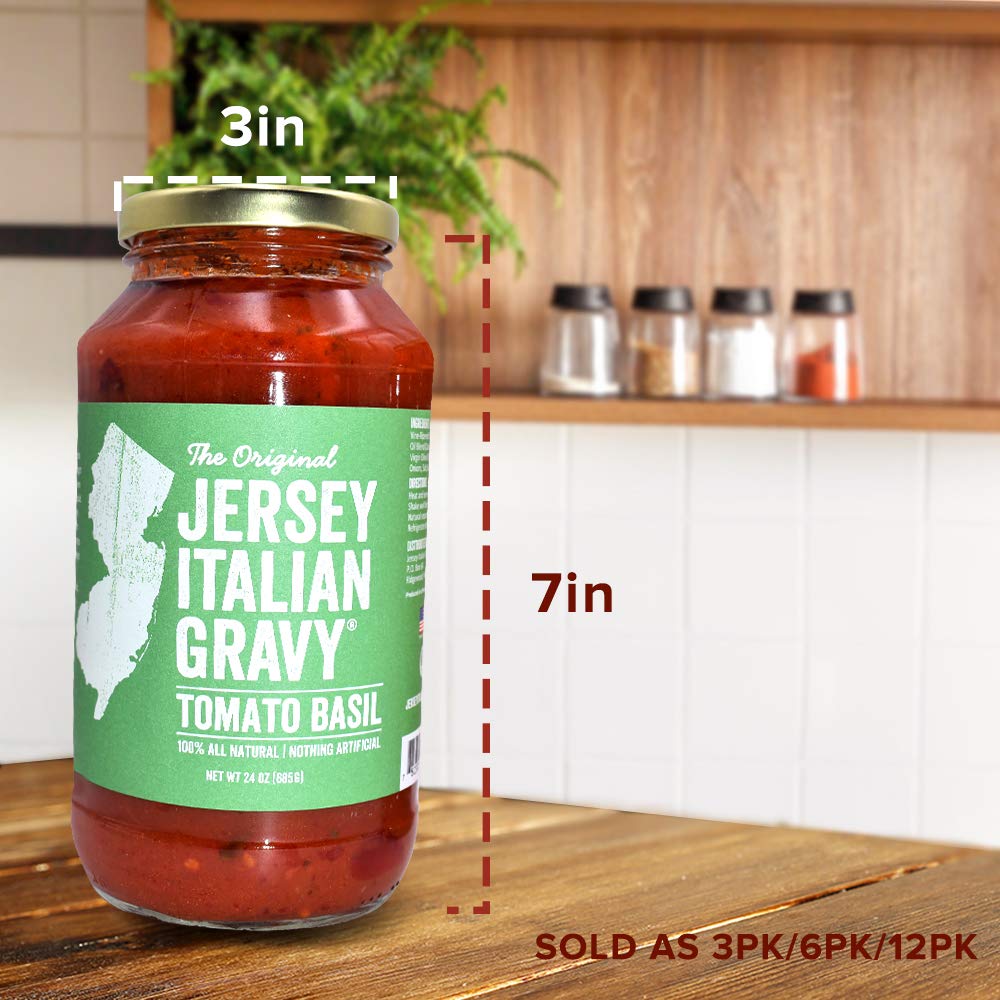 Jersey Italian Gravy Tomato Basil - 24 oz.